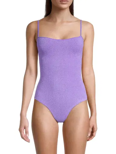 Hunza G Women's Pamela One-Piece Swimsuit | Thumbnail 3 Hunza G Women's Pamela One-Piece Swimsuit | Thumbnail 3