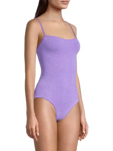 Hunza G Women's Pamela One-Piece Swimsuit | Thumbnail 4 Hunza G Women's Pamela One-Piece Swimsuit | Thumbnail 4