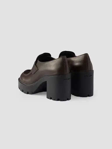 Prada Women's Leather Loafers | Thumbnail 3 Prada Women's Leather Loafers | Thumbnail 3