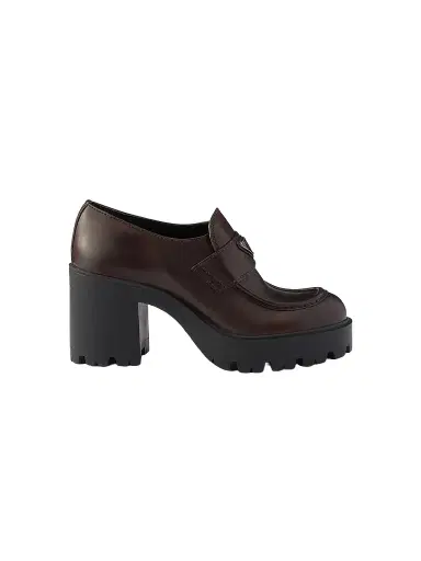 Prada Women's Leather Loafers | Thumbnail 1 Prada Women's Leather Loafers | Thumbnail 1