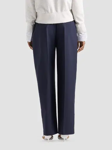 Prada Women's Light Mohair Pants - Blue - Size 6 | Thumbnail 3 Prada Women's Light Mohair Pants - Blue - Size 6 | Thumbnail 3