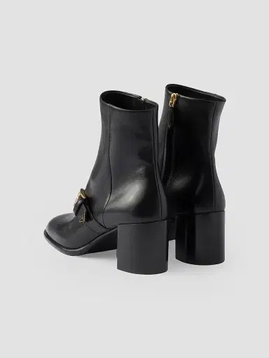 Prada Women's Leather Booties | Thumbnail 3 Prada Women's Leather Booties | Thumbnail 3