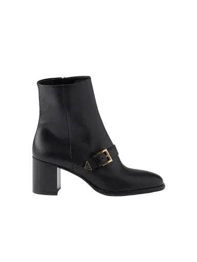 Prada Women's Leather Booties | Thumbnail 1 Prada Women's Leather Booties | Thumbnail 1