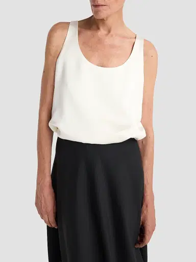RÓHE Women's Satin Scoopneck Sleeveless Top | Thumbnail 4 RÓHE Women's Satin Scoopneck Sleeveless Top | Thumbnail 4