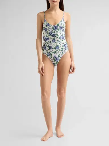 Peony Women's Enamour Darling One-Piece Swimsuit - Provence - Size Large | Thumbnail 2 Peony Women's Enamour Darling One-Piece Swimsuit - Provence - Size Large | Thumbnail 2