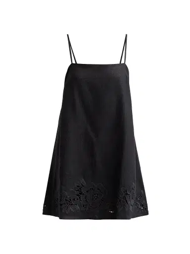 Peony Women's Enamour Holiday Mini Dress - Noir - Size Large | Thumbnail 1 Peony Women's Enamour Holiday Mini Dress - Noir - Size Large | Thumbnail 1