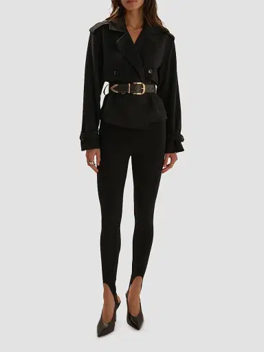 Favorite Daughter Women's The Stirrup Pants - Black - Size 8 | Thumbnail 2 Favorite Daughter Women's The Stirrup Pants - Black - Size 8 | Thumbnail 2