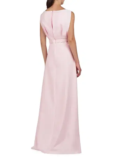 Kay Unger Women's Demi Bateau Neck Walk-Thru Jumpsuit - Pink Pearl | Thumbnail 5 Kay Unger Women's Demi Bateau Neck Walk-Thru Jumpsuit - Pink Pearl | Thumbnail 5