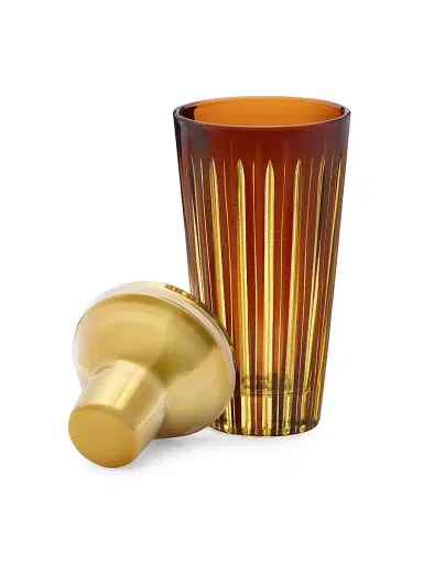 L'Objet Prism Glass Shaker - Amber | Thumbnail 2 L'Objet Prism Glass Shaker - Amber | Thumbnail 2