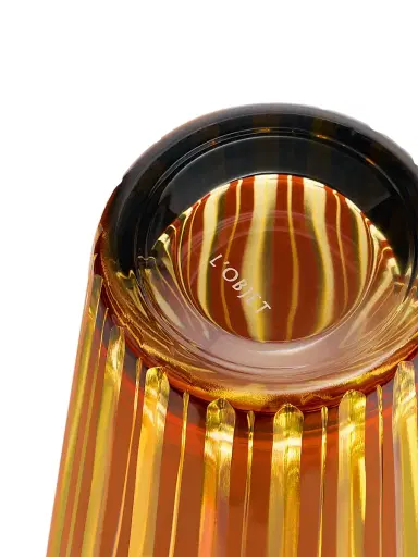 L'Objet Prism Glass Shaker - Amber | Thumbnail 3 L'Objet Prism Glass Shaker - Amber | Thumbnail 3