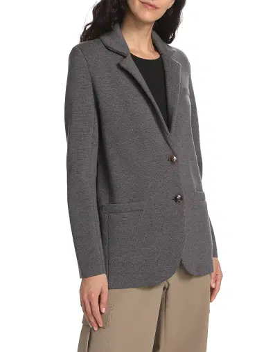 TWP Women's Boyfriend Wool-Blend Blazer - Dark Charcoal Grey - Size XS | Thumbnail 4 TWP Women's Boyfriend Wool-Blend Blazer - Dark Charcoal Grey - Size XS | Thumbnail 4