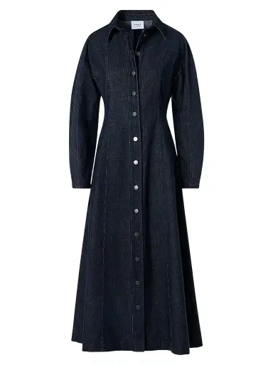 Akris punto Women's Changent Micro Corduroy Midi Dress | Thumbnail 1 Akris punto Women's Changent Micro Corduroy Midi Dress | Thumbnail 1