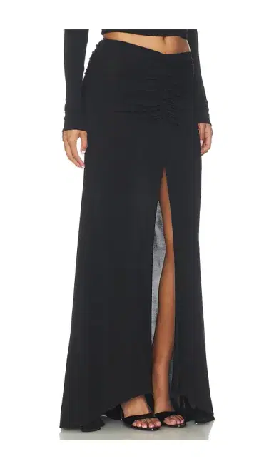 Misha The Jersey Gathered Skirt | Thumbnail 2 Misha The Jersey Gathered Skirt | Thumbnail 2