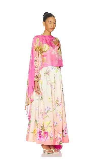 Hemant & Nandita Ruched Cape | Thumbnail 2 Hemant & Nandita Ruched Cape | Thumbnail 2