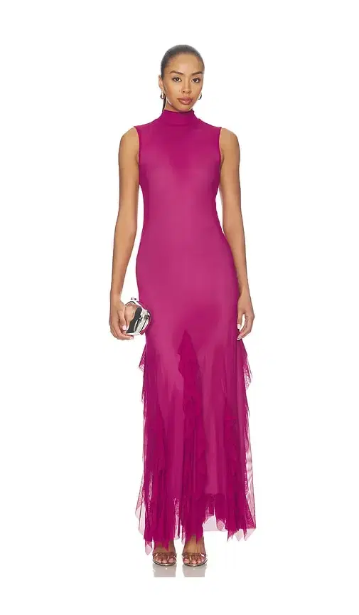 Aneta Mauve Long Dress Aneta Mauve Long Dress