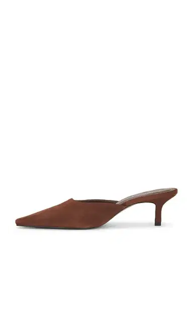 Black Suede Studio Riley 50 Mule Pump | Thumbnail 5 Black Suede Studio Riley 50 Mule Pump | Thumbnail 5