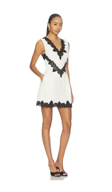 Simkhai Minna Sleeveless Mini Dress | Thumbnail 2 Simkhai Minna Sleeveless Mini Dress | Thumbnail 2