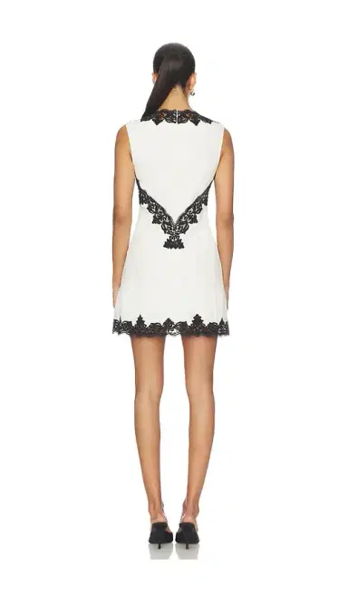 Simkhai Minna Sleeveless Mini Dress | Thumbnail 3 Simkhai Minna Sleeveless Mini Dress | Thumbnail 3