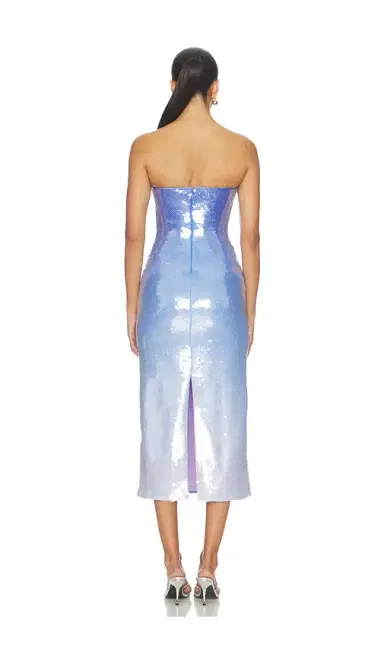 Lovers and Friends Alora Sequin Midi Dress | Thumbnail 3 Lovers and Friends Alora Sequin Midi Dress | Thumbnail 3