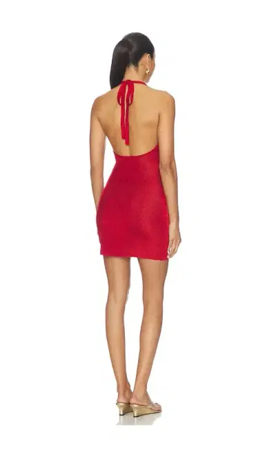 GUIZIO Millie Halter Mini Dress | Thumbnail 3 GUIZIO Millie Halter Mini Dress | Thumbnail 3