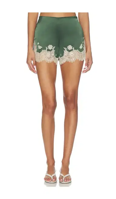 Alice + Olivia Alice + Olivia Elissa Cutaway Lace Short | Thumbnail 1 Alice + Olivia Alice + Olivia Elissa Cutaway Lace Short | Thumbnail 1