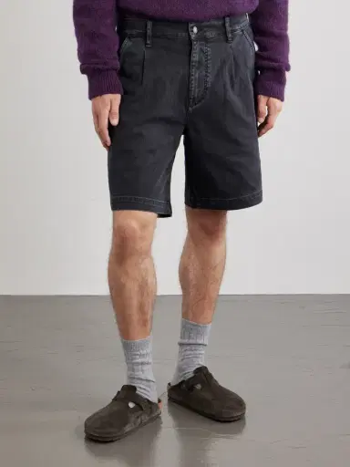 Corridor Spring Wide-Leg Stretch-Cotton Denim Shorts - Men | Thumbnail 3 Corridor Spring Wide-Leg Stretch-Cotton Denim Shorts - Men | Thumbnail 3