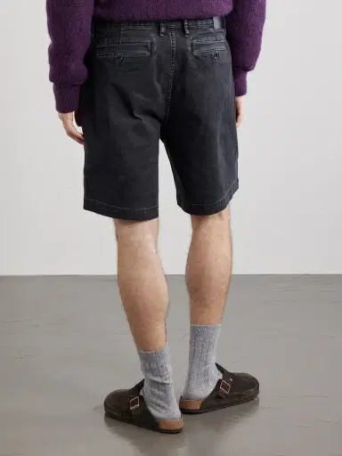 Corridor Spring Wide-Leg Stretch-Cotton Denim Shorts - Men | Thumbnail 4 Corridor Spring Wide-Leg Stretch-Cotton Denim Shorts - Men | Thumbnail 4
