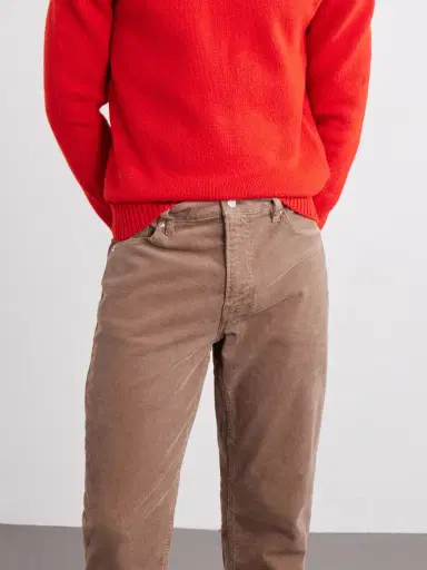 Frame Modern Straight-Leg Cotton-Blend Corduroy Trousers - Men | Thumbnail 5 Frame Modern Straight-Leg Cotton-Blend Corduroy Trousers - Men | Thumbnail 5