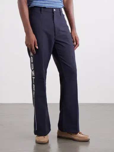 KAPITAL Daddy's Ox Flared Twill Trousers - Men | Thumbnail 3 KAPITAL Daddy's Ox Flared Twill Trousers - Men | Thumbnail 3