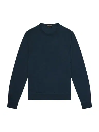 Tom Ford Slim-Fit Cashmere and Silk-Blend Sweater - Men | Thumbnail 1 Tom Ford Slim-Fit Cashmere and Silk-Blend Sweater - Men | Thumbnail 1