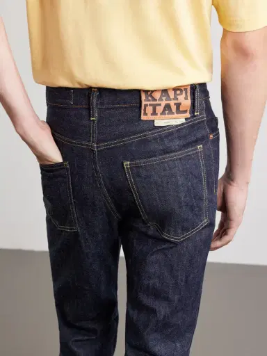 KAPITAL Okabello Straight-Leg Flared Jeans - Men | Thumbnail 5 KAPITAL Okabello Straight-Leg Flared Jeans - Men | Thumbnail 5
