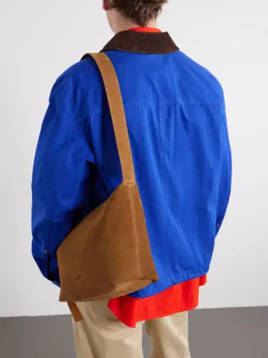 Loewe Loop Medium Logo-Debossed Leather Messenger Bag - Men | Thumbnail 3 Loewe Loop Medium Logo-Debossed Leather Messenger Bag - Men | Thumbnail 3