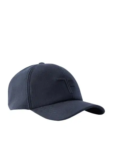 Tom Ford Leather-Trimmed Logo-Embroidered Cashmere Baseball Cap - Men | Thumbnail 1 Tom Ford Leather-Trimmed Logo-Embroidered Cashmere Baseball Cap - Men | Thumbnail 1