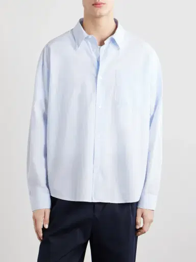 Frame Cotton-Poplin Shirt - Men | Thumbnail 3 Frame Cotton-Poplin Shirt - Men | Thumbnail 3