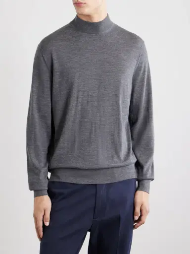 Tom Ford Wool Rollneck Sweater - Men | Thumbnail 3 Tom Ford Wool Rollneck Sweater - Men | Thumbnail 3