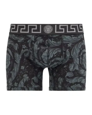 Versace Men's Barocco Organic Jersey Trunks | Thumbnail 1 Versace Men's Barocco Organic Jersey Trunks | Thumbnail 1