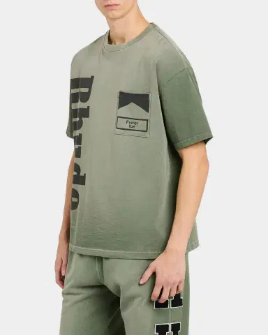 Rhude Men's Cotton Logo Pocket T-Shirt | Thumbnail 6 Rhude Men's Cotton Logo Pocket T-Shirt | Thumbnail 6
