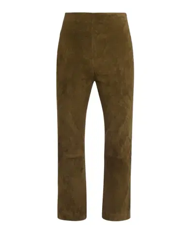 Simkhai Veda Cropped Vegan Suede Pants | Thumbnail 1 Simkhai Veda Cropped Vegan Suede Pants | Thumbnail 1