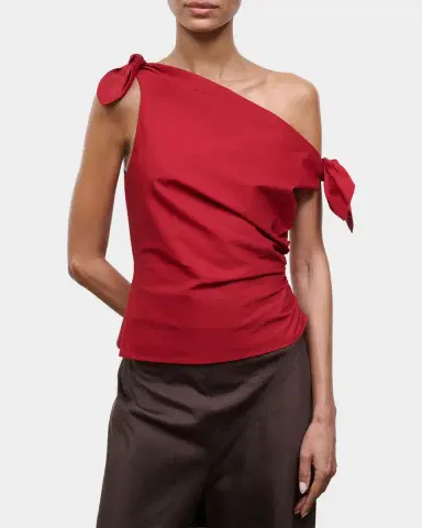 Staud Bellaria Asymmetric Top | Thumbnail 5 Staud Bellaria Asymmetric Top | Thumbnail 5