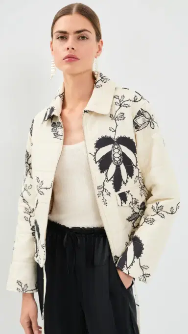 ALIX OF BOHEMIA ex Shadow ace Jacket Off-White | Thumbnail 2 ALIX OF BOHEMIA ex Shadow ace Jacket Off-White | Thumbnail 2