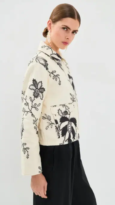 ALIX OF BOHEMIA ex Shadow ace Jacket Off-White | Thumbnail 4 ALIX OF BOHEMIA ex Shadow ace Jacket Off-White | Thumbnail 4
