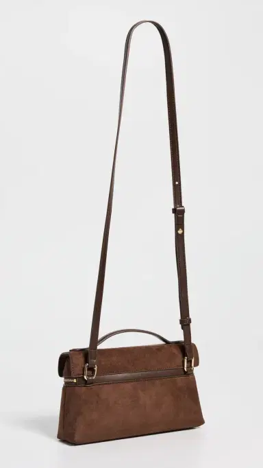 JW PEI The Top Handle Faux Suede Bag Mocha Brown One Size | Thumbnail 4 JW PEI The Top Handle Faux Suede Bag Mocha Brown One Size | Thumbnail 4