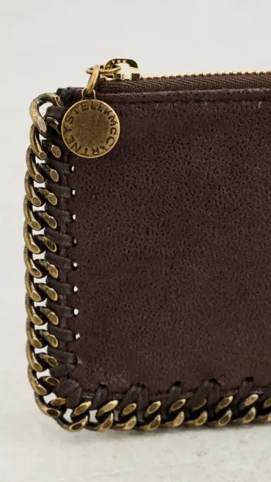 Stella McCartney Falabella Zip Card Holder | Thumbnail 4 Stella McCartney Falabella Zip Card Holder | Thumbnail 4