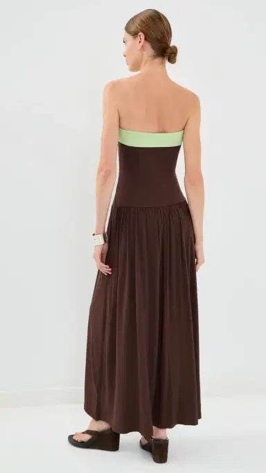 NIA Santo axi Dress Coffee | Thumbnail 3 NIA Santo axi Dress Coffee | Thumbnail 3