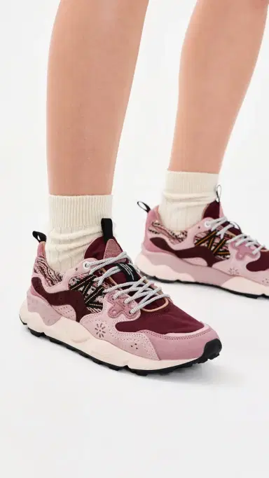 Flower Mountain Yamano 3 Sneakers Purple Pink | Thumbnail 3 Flower Mountain Yamano 3 Sneakers Purple Pink | Thumbnail 3