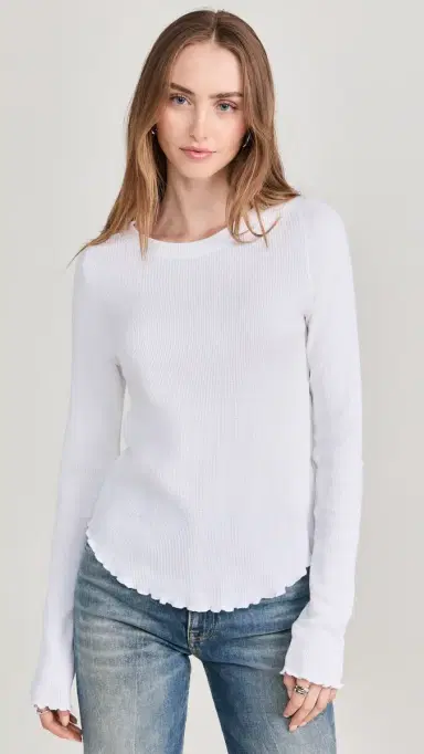 Free People Easy Does It Thermal White | Thumbnail 2 Free People Easy Does It Thermal White | Thumbnail 2