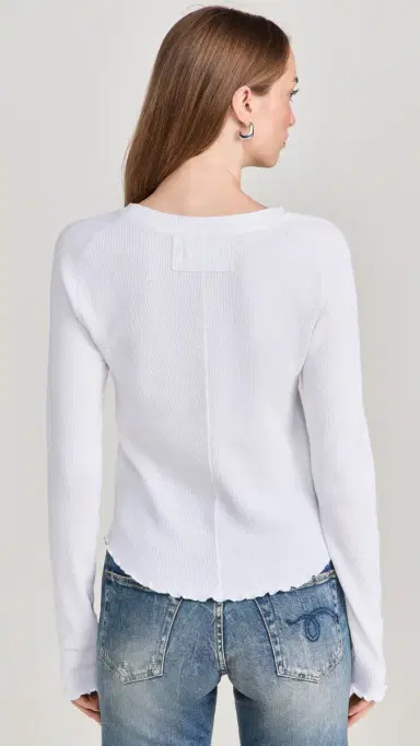 Free People Easy Does It Thermal White | Thumbnail 3 Free People Easy Does It Thermal White | Thumbnail 3