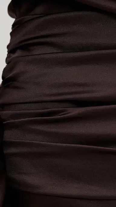 Staud Freda Silk Dress Earth | Thumbnail 6 Staud Freda Silk Dress Earth | Thumbnail 6
