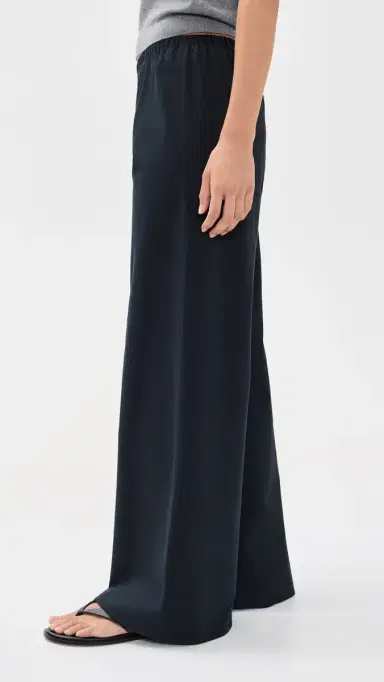 La Ligne Cotton Poplin Colby Pants Navy | Thumbnail 4 La Ligne Cotton Poplin Colby Pants Navy | Thumbnail 4