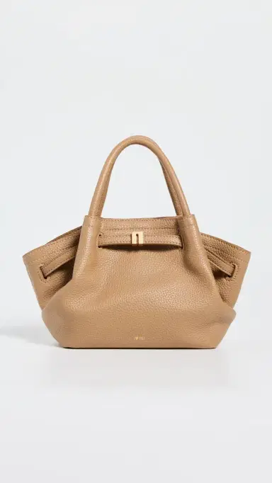 JW PEI Hana Faux Leather Mini Tote Bag Latte One Size | Thumbnail 2 JW PEI Hana Faux Leather Mini Tote Bag Latte One Size | Thumbnail 2